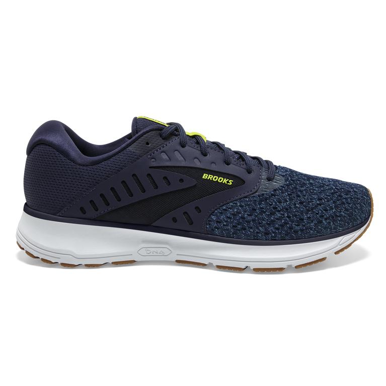 Brooks Range 2 Performance Road Running Shoes - Men's - Peacoat/Bluesteel/Evening Primrose (92176-YO